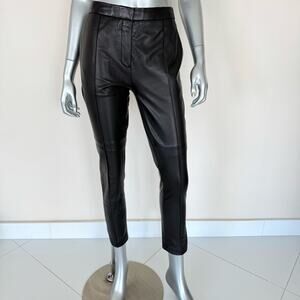 IRO women leather pants size 38 FR or 6 US Retail 850$